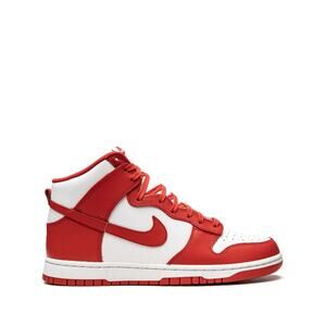 NWT Nike Dunk High Retro Championship White & University Red Sneakers Size 8.5